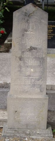 Stefani Katharina 1839-1913 Grabstein